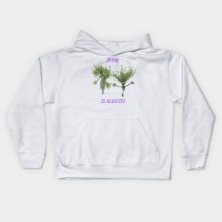 Thyme Is Relative Kids Hoodie